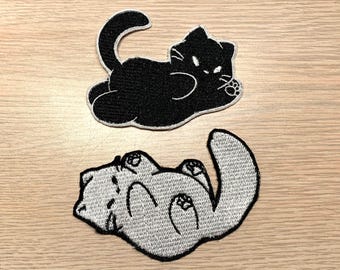 Blob Cats Iron-on Patches