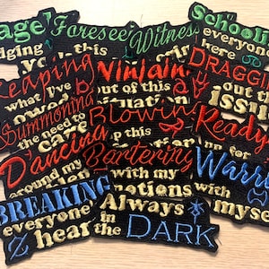 Final Fantasy XIV Jobs Iron-on Patches