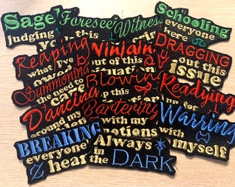 Final Fantasy XIV Jobs Iron-on Patches