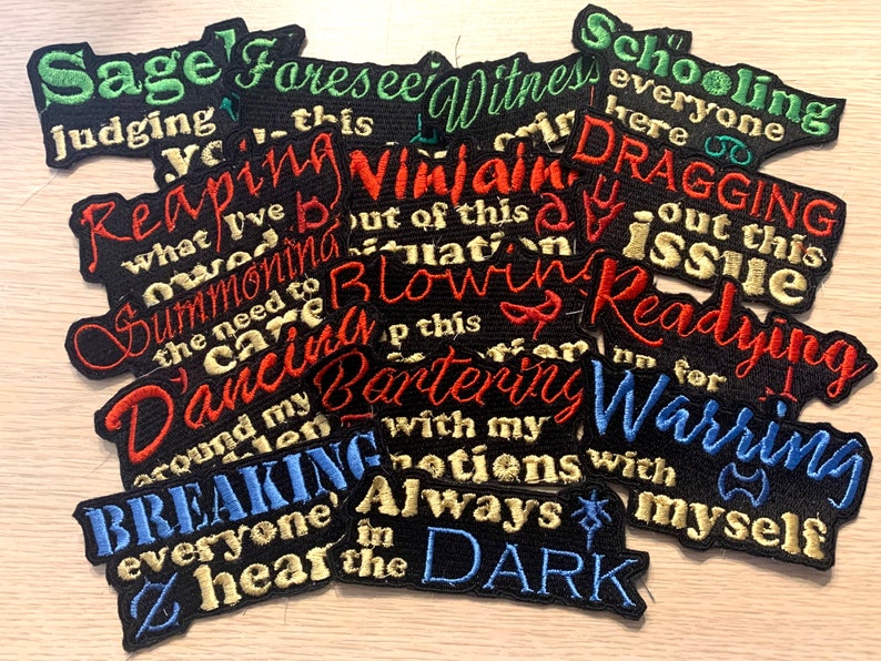 Final Fantasy XIV Jobs Iron-on Patches image 1