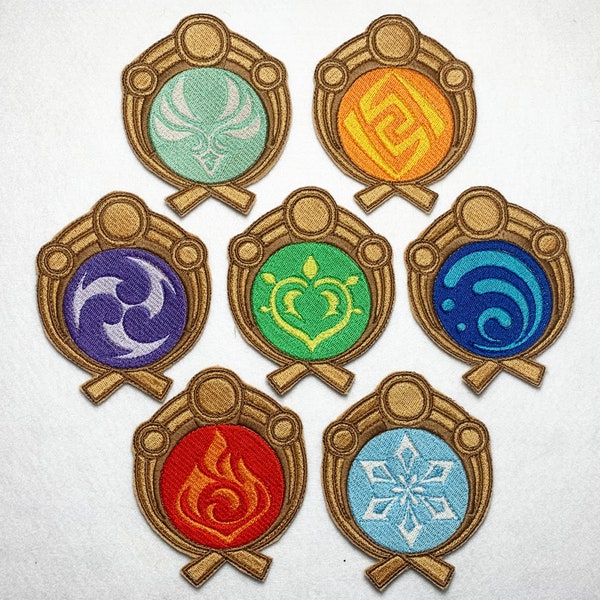 Parches de visión de impacto Genshin - Inazuma