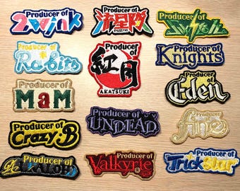 Ensemble Stars Unit Producer iron-on Patches