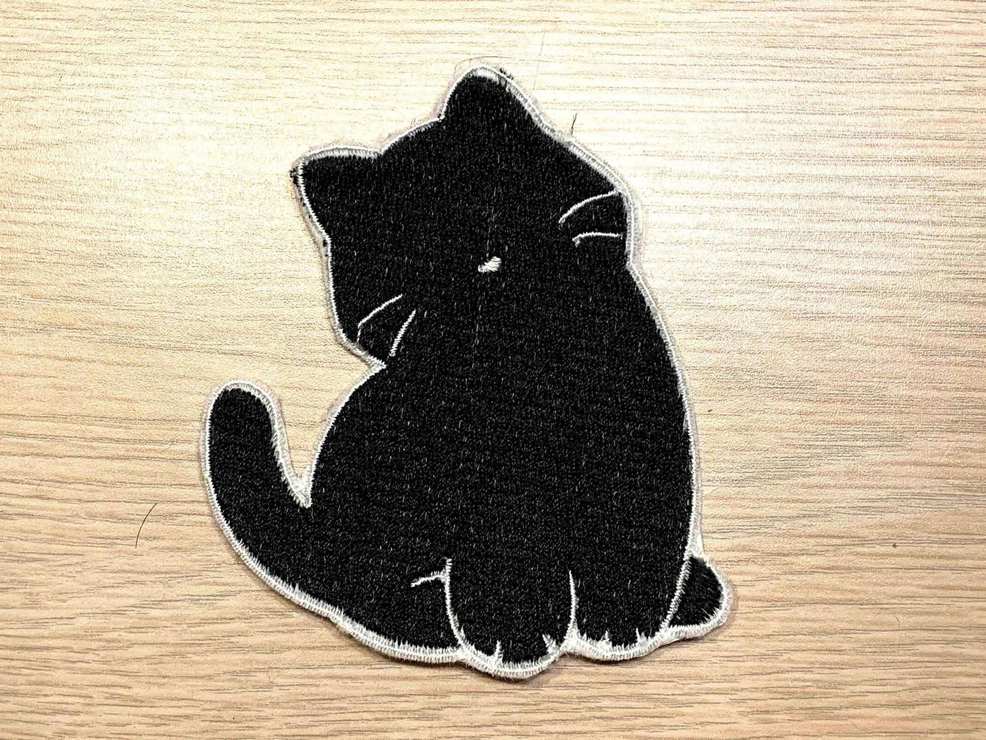 Simple Cat Iron-on Patches - Etsy