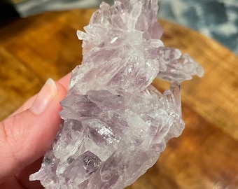 Purple Amethyst Flower Cluster from Brazil | Amethyst Flower Healing Crystal  | Amethyst Altar Home Decor