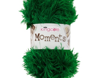 King Cole Moments DK 50g Knitting Crochet Yarn Eyelash Polyester