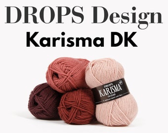 Drops Karisma DK 50g Knitting Crochet Yarn 100% Wool