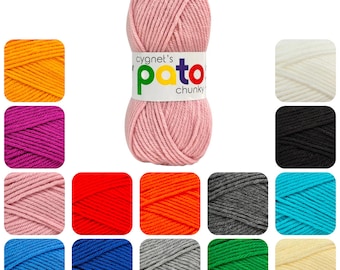 Cygnet Pato Chunky 100g Acrylic Yarn