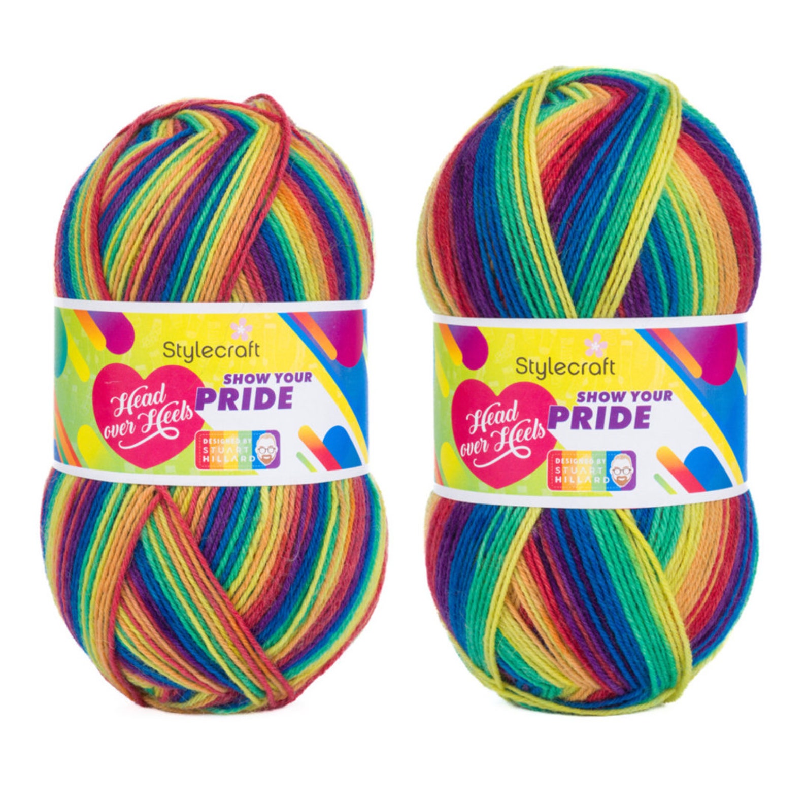 Stylecraft Head Over Heels Show Your Pride 100g Knitting Etsy UK