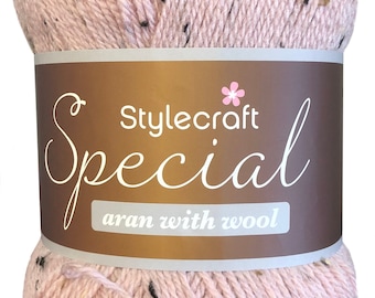 Stylecraft Special Aran with Wool 400g Wool Yarn Knitting Crochet