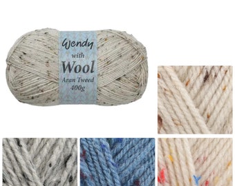 Wendy with Wool Aran Tweed 400g