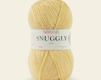 Sirdar Snuggly 3Ply 50g Baby Soft Knitting Crochet Yarn