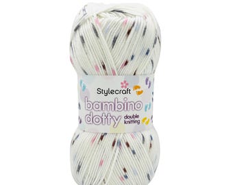 Stylecraft Bambino Dotty DK 100g