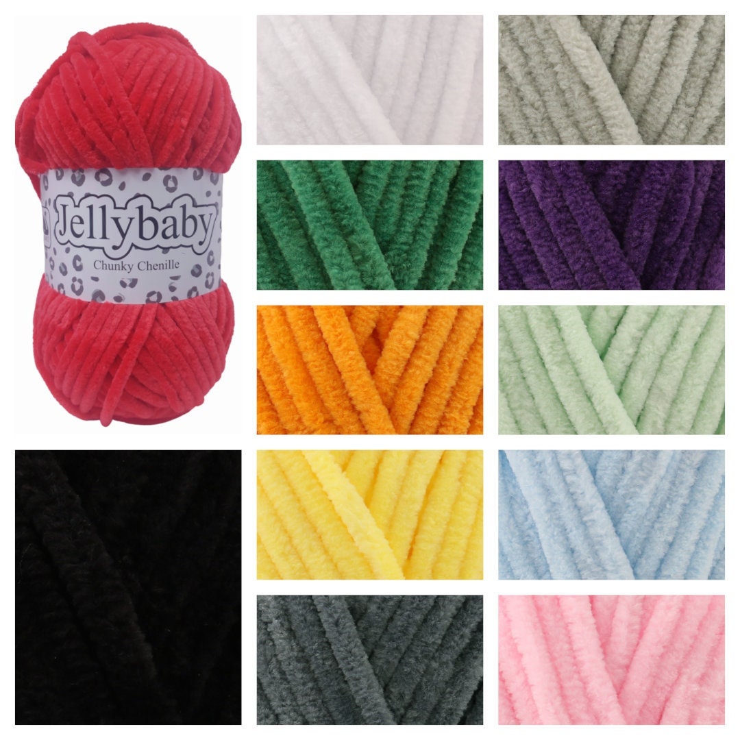 Buy Wholesale China Multiple Colors Bernat Blanket Yarn Chenille Chunky  Blanket Yarn For Hand Knitting Blanket & Chenille Chunky Yarn at USD 1.59