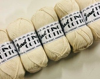 Jarol King Cotton DK 100g Yarn Knitting Crotchet