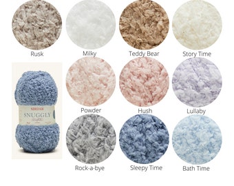 Sirdar Snuggly Soft Snowflake Chunky 50g Knitting Yarn Crochet Ployester