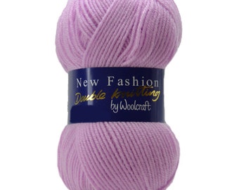 Woolcraft New Fashion DK 100g Knitting Crochet Yarn Acrylic
