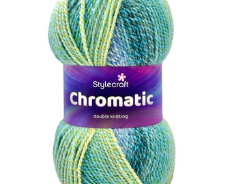 Stylecraft Chromatic DK 100g Crochet Knitting Yarn