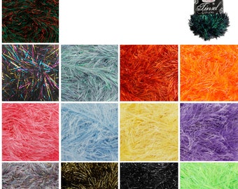 King Cole Tinsel Chunky 50g Knitting Yarn Crochet Patterns