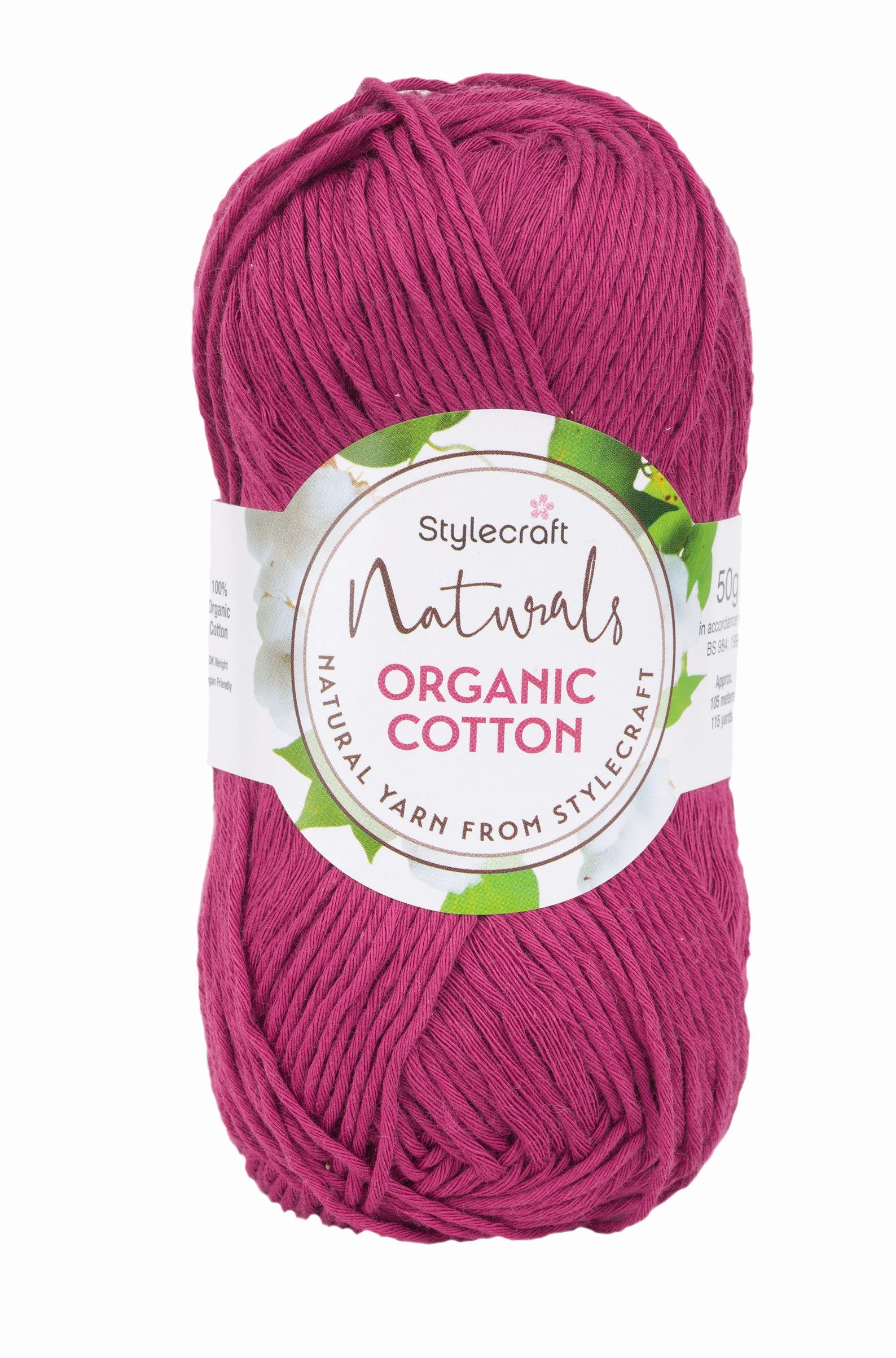 Stylecraft Naturals Organic Cotton DK 50g Knitting Crochet - Etsy UK