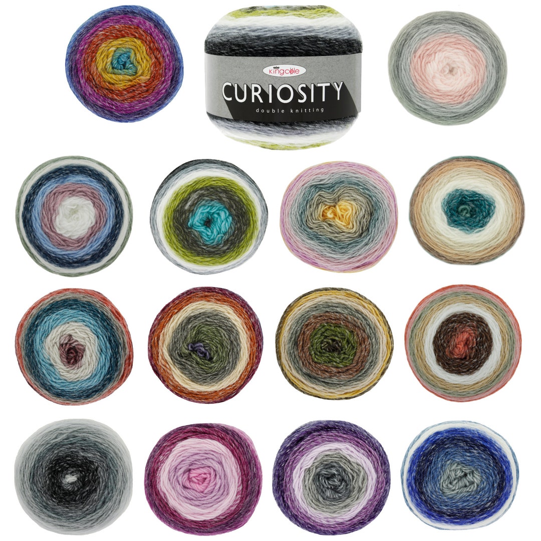 King Cole Curiosity DK 150g Knitting Crochet Yarn Etsy UK