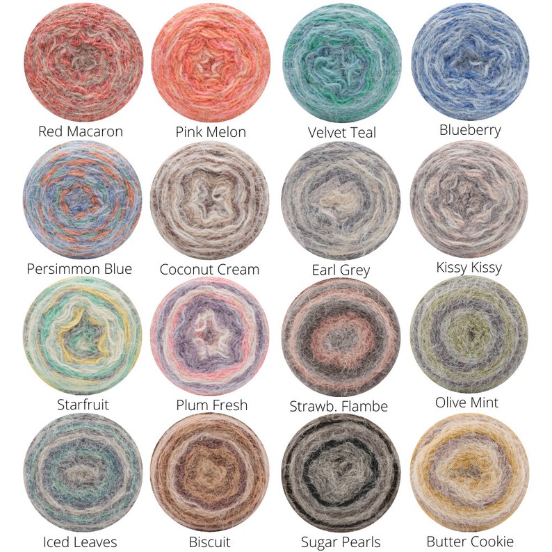 Caron Latte Cakes Chunky 250g Knitting Crochet Yarn Acrylic Etsy UK