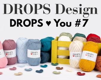 Drops Loves You 7 4 Ply 50g Knitting Crochet Yarn Cotton