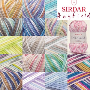 Sirdar Snuggly Baby Crofter DK 50g Knit Crochet Yarn