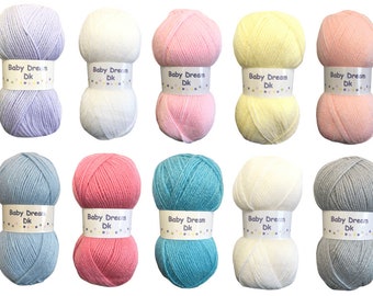 Baby Dream DK 100g Knitting Crochet Yarn Acrylic