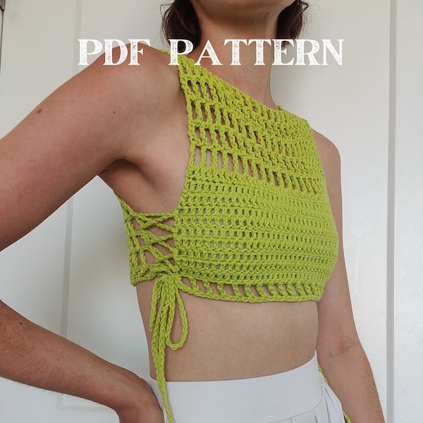 PATTERN - The Britt Lynn Top - Crochet Pattern PDF