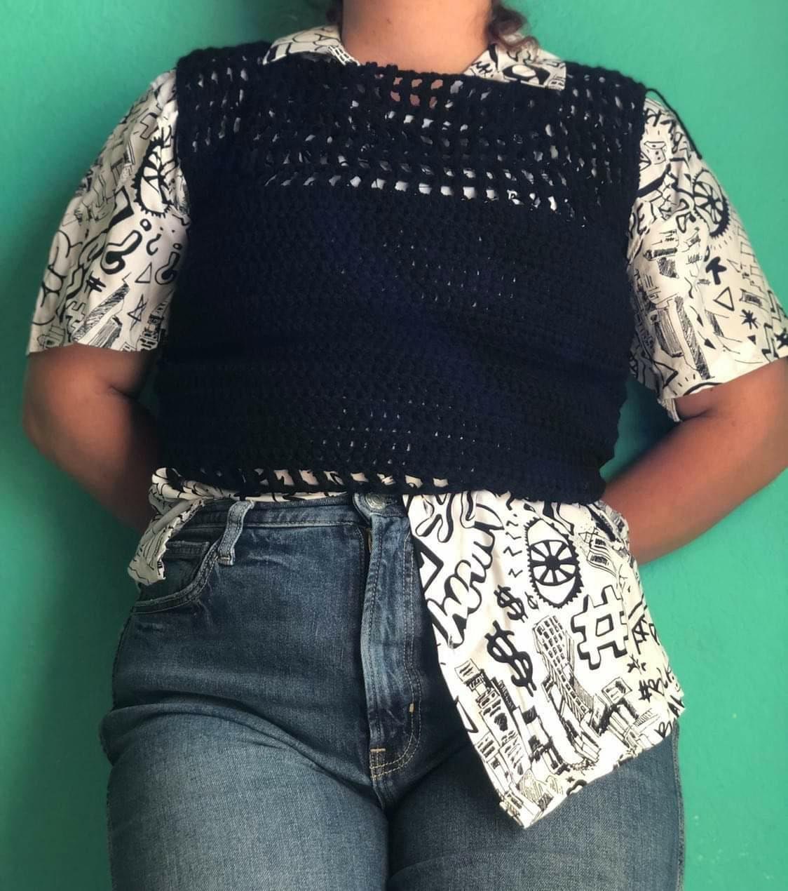 johnpaulrichard raelinn crochet detail top