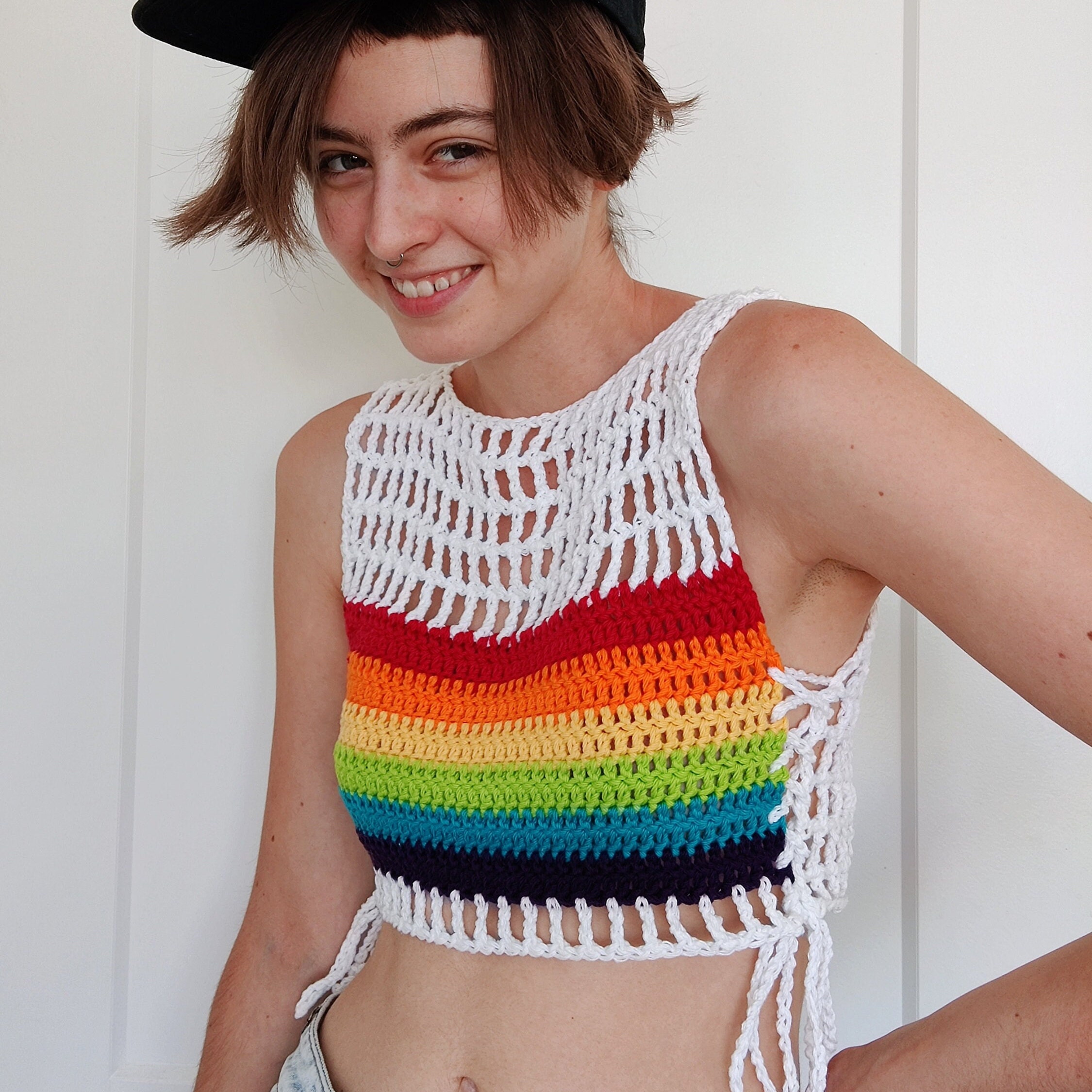 raelinn crochet detail top