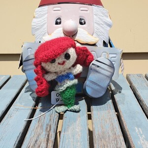 Ariel The Little Mermaid Disney Crochet Plushie Amigurumi Stuffed Toy