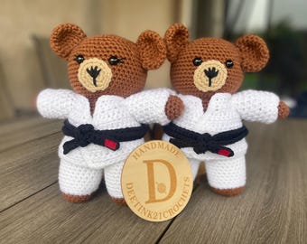 Crochet Martial Arts Bear