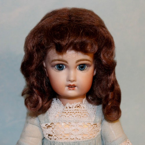 Daisy Light Brown Mohair Wig for Vintage Modern or Antique Etsy