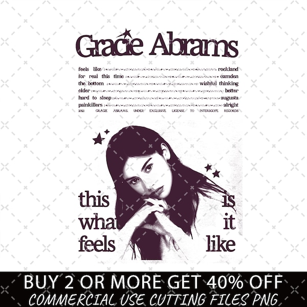 Gracie Abrams Png, This is What it feels like Album Inspired Png, Gracie Abrams Png