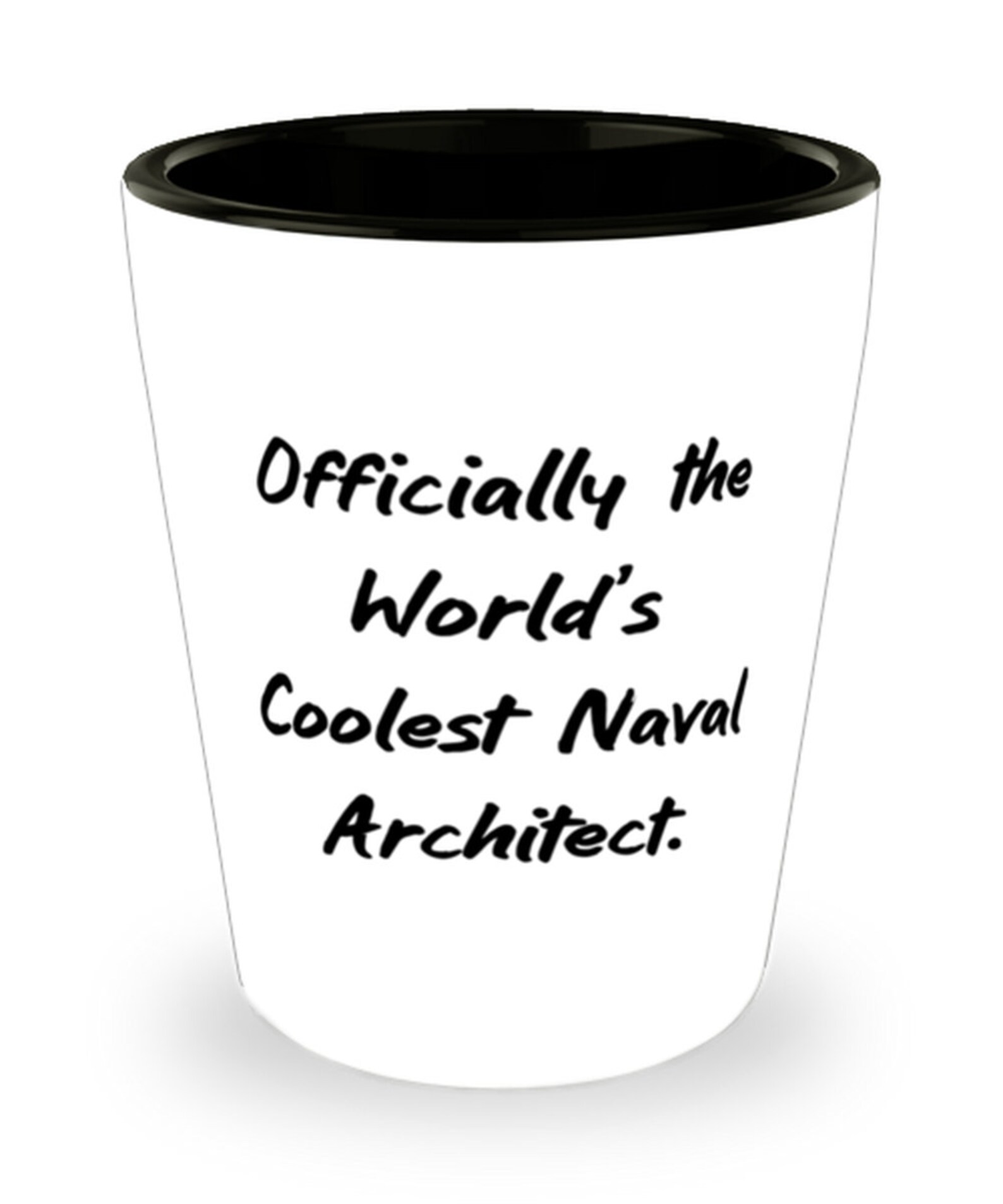 Unique Naval Architect Shot Glass Officially the World's Etsy