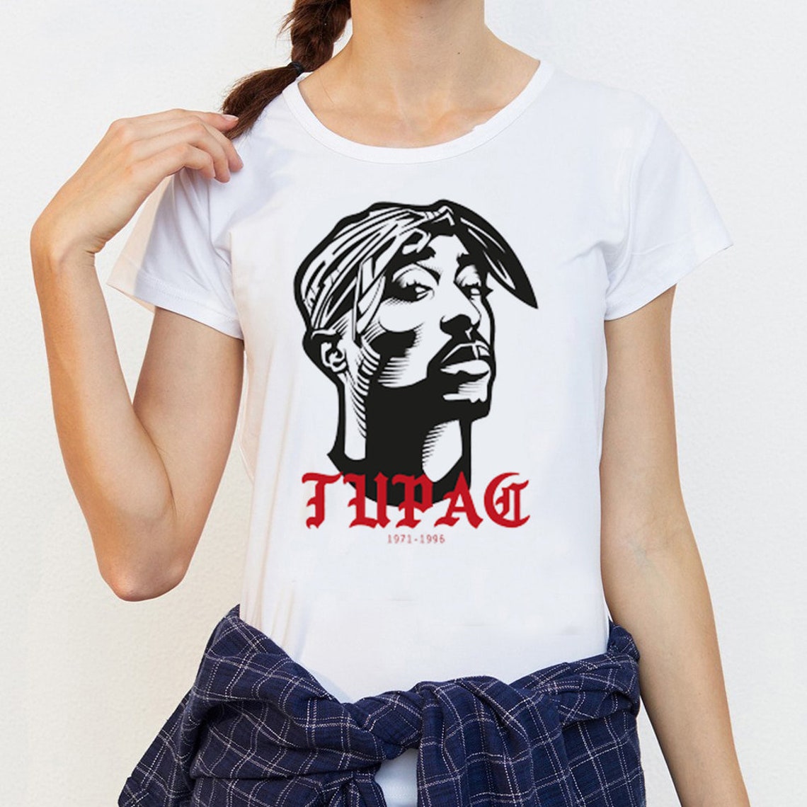 Tupac Shakur Woman Shirt / Men Shirt Etsy
