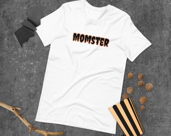 Camicia Momster! Camicia di Halloween per mamma! Momster! Divertente camicia di Halloween! Camicia per mamma! La camicia della mamma! Camicia buffa!