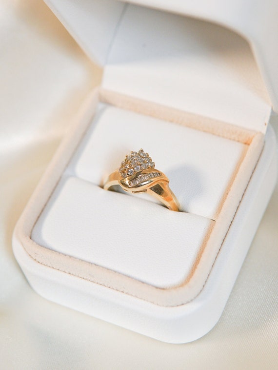 Estate Diamond Berry Ring View 3