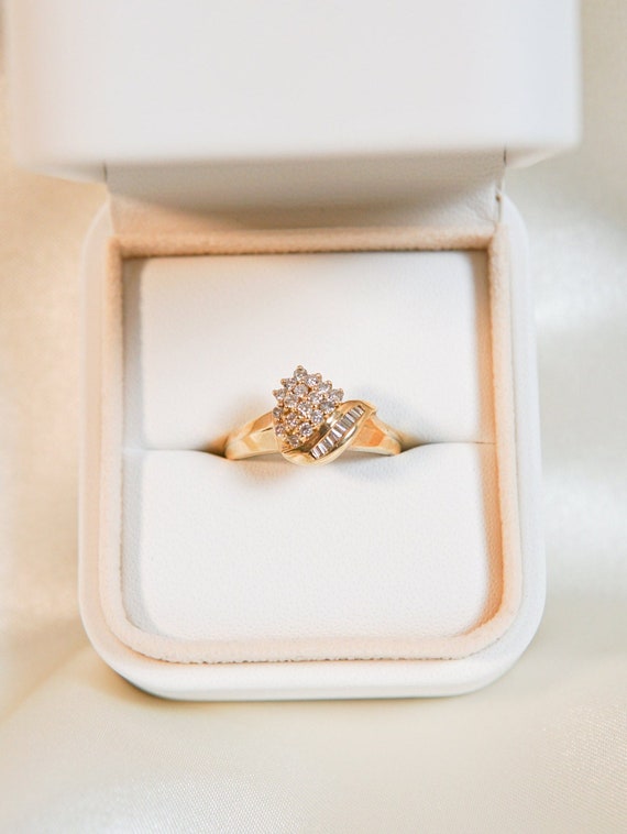 Estate Diamond Berry Ring