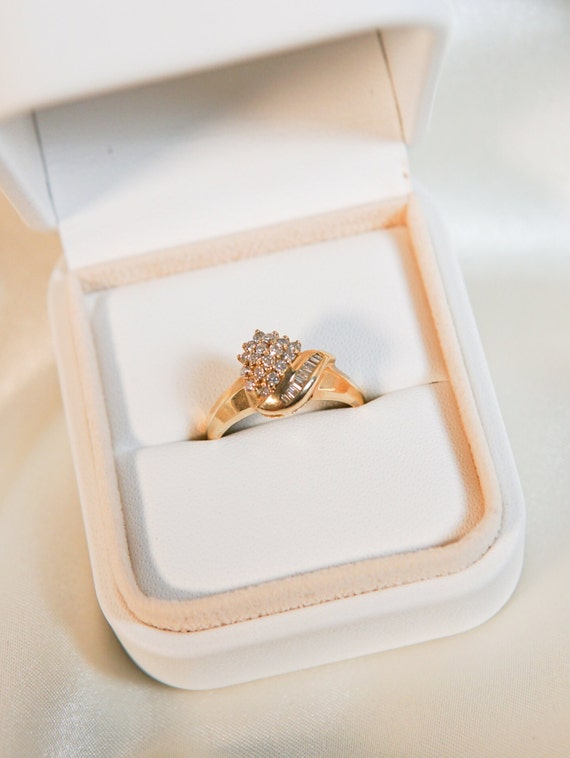 Estate Diamond Berry Ring View 2