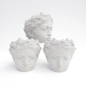 Hellenistic Facial Plant Pot