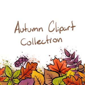 Autumn Leaves Clipart Collection