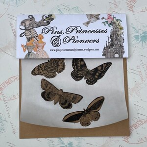 Vintage Butterfly Stickers