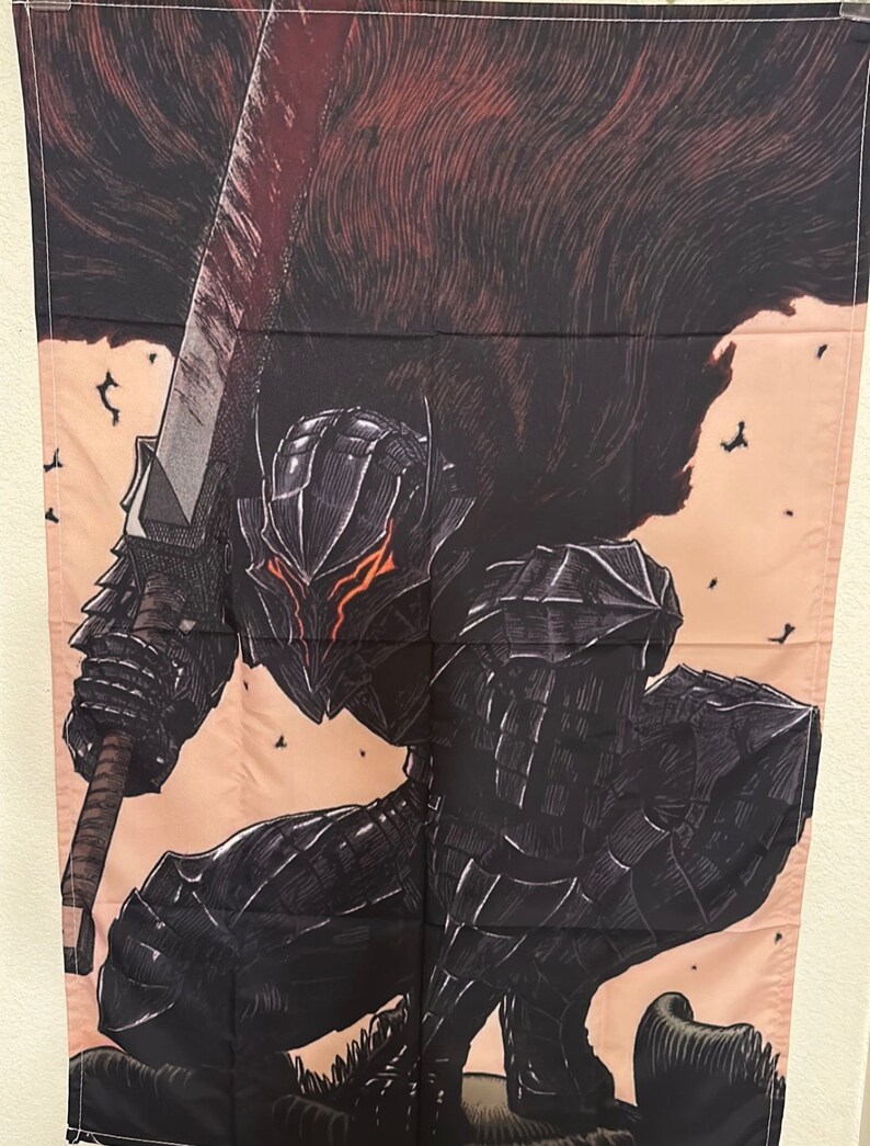 Berserk Hanging Cloth Tapestries Etsy