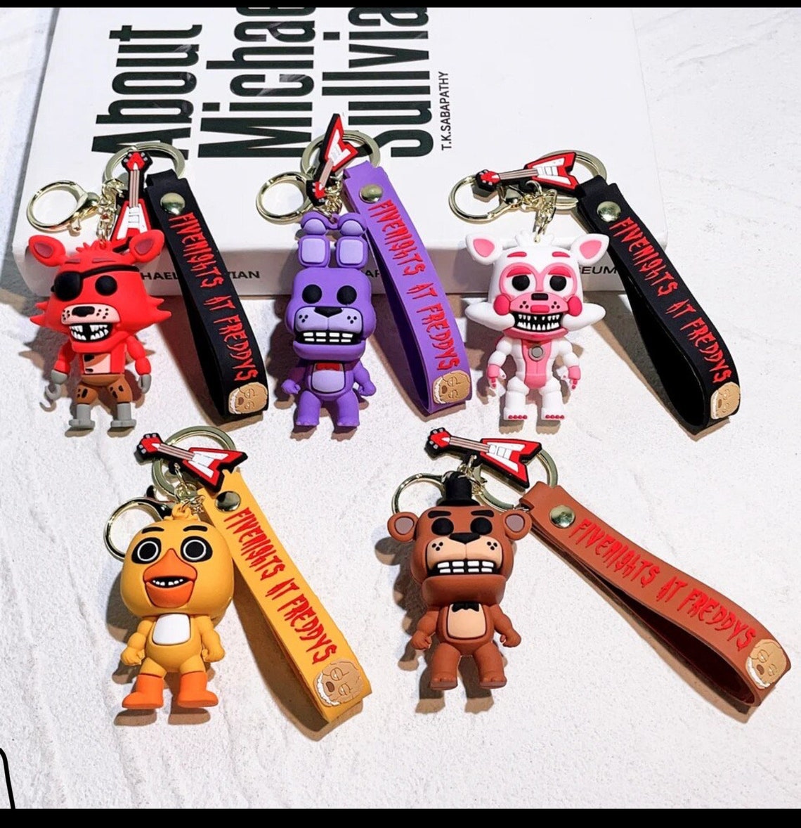 Five Nights at Freddys Popstyle Keychains Etsy Canada