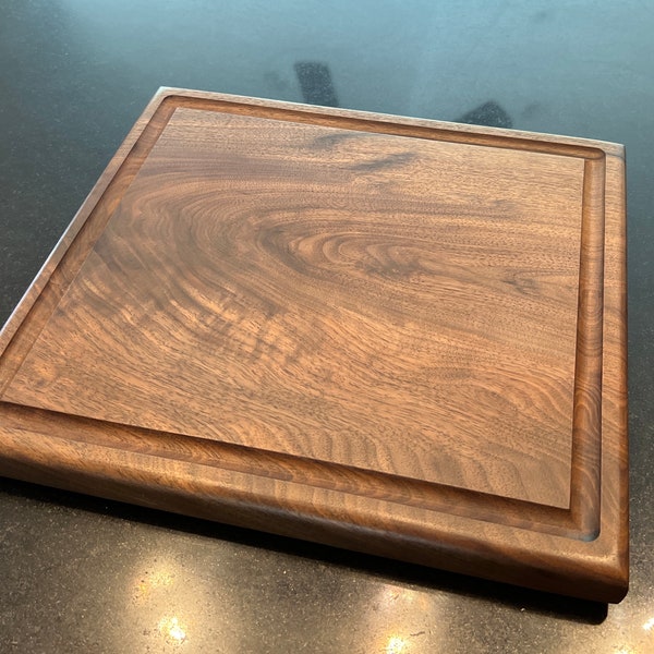 Cutting Board With Juice Groove Etsy