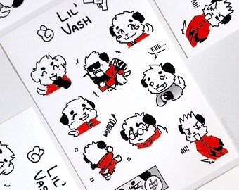 TRIGUN: Lil' Vash Sticker Sheet