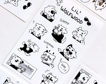 TRIGUN: Lil' Wolfwood Sticker Sheet