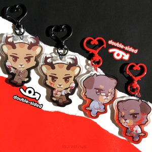 HANNIBAL: Hannigram Acrylic Charms (PREORDER)